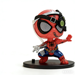 迪華OEMカスタムメイド3DプリントPVCミニアクションフィギュアモデル漫画風アニメアクションフィギュア - Product Image 5