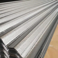 Farbige Metall-Stahlplatten Verzinkte Wellblechplatten Bunte Zinkbeschichtete Dachplatten