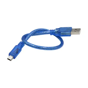 30Cm Usb Kabel Voor Uno R3 Voor Nano Mega 2560 Leonardo/Pro Micro Due Blue Kwaliteit Een Type Usb Mini Usb/Micro Usb 0.3M Voor Arduino - Product Image 4