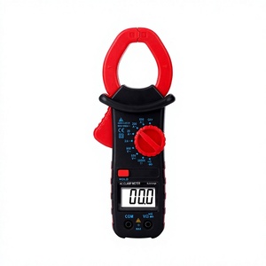 Pince ampèremétrique numérique UT201A 600V 600A avec écran LCD pour la mesure du courant et de la tension AC/DC – Outil d'électricien - Product Image 1