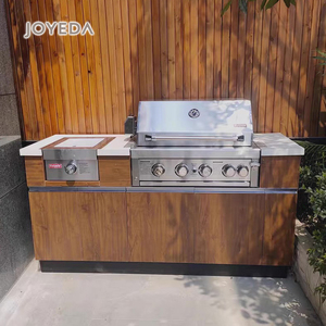 Mới BBQ nướng cắm trại BBQ nhà bếp ngoài trời đặt tủ bếp Ngoài Trời Bbq đảo với bồn rửa - Product Image 5