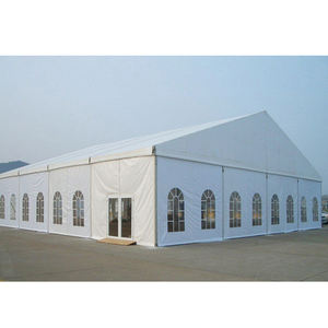 Grande structure préfabriquée en aluminium avec membrane de couverture en PVC pour tente de réception extérieure, entrepôt, atelier industriel, abri pour événements sportifs - Product Image 3