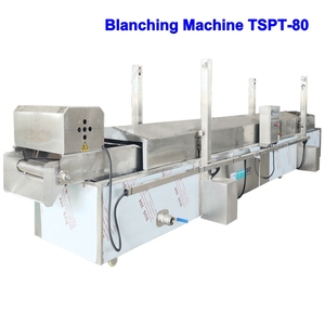 Ce 4m 6M 8M 12M liên tục Rau chần Máy làm mát hơi nước nóng thịt bóng hải sản sôi nấu ăn mát máy - Product Image 4