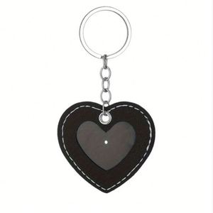 Modern Heart-Shaped Keychain Pu Leather Handbag Pendant Charming Accessory for Girls <b>Phone</b> Bags Elegant Bag <b>Charm</b> - Product Image 5