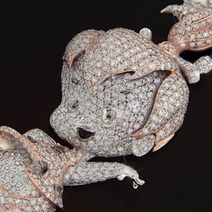 Luxury Moissanite Diamond Pendant Necklace Hip Hop Iced Out Cartoon Pendant for Women Available at Wholesale Prices - Product Image 6