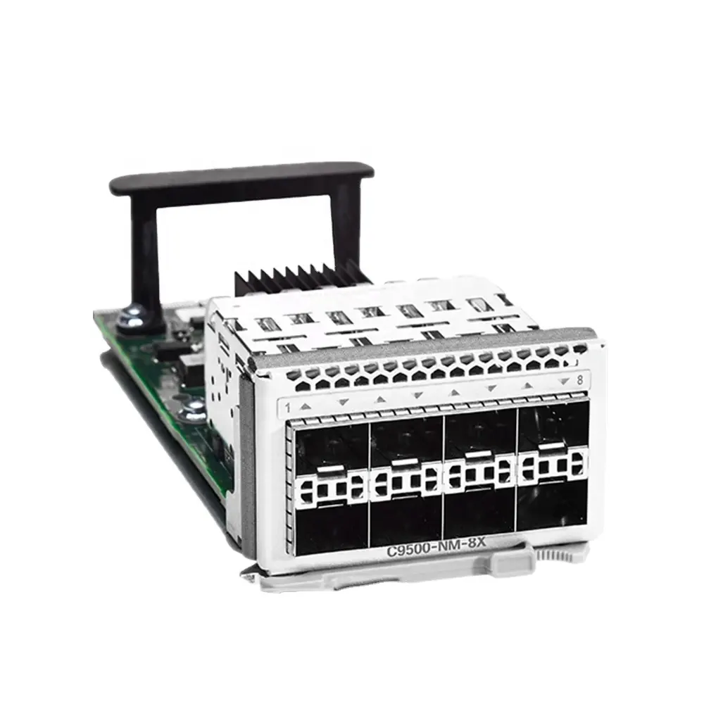 C9500-NM-8X baru C atalyst 9500 seri 8 x 10GE SFP jaringan Plug-In modul