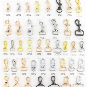 <span class=keywords><strong>Crochet</strong></span> pivotant en alliage de zinc de taille personnalisée classique pour sac à main avec couleur et logo personnalisés - Product Image 4