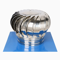 Ventilateur de toit à énergie éolienne en acier inoxydable à économie d'énergie WENCHENG, vente directe, ventilateur Whirlybird OEM