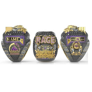 แหวนแชมป์เบสบอลสำหรับกีฬาบาสเก็ตบอลบาสเก็ตบอลแบบ USSSA ออกแบบได้ตามต้องการ2025 - Product Image 3