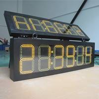 Horloge murale à 4 et 6 chiffres, minuterie LED, affichage numérique pour affichage LED extérieur, compte à rebours, température, étanche, horloge dynamique