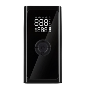 Pompe à air portable sans fil 12V multifonctionnelle pour <span class=keywords><strong>voiture</strong></span> et moto, <span class=keywords><strong>gonfleur</strong></span> de pneus d'urgence noir - Product Image 5