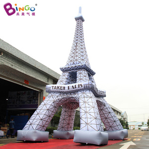 Sculpture gonflable publicitaire Bingo, modèle de <span class=keywords><strong>tour</strong></span> <span class=keywords><strong>Eiffel</strong></span> gonflable géant pour la décoration d'événements publicitaires - Product Image 3