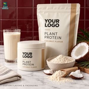 Proteína en Polvo en Bolsas con Cierre Hermético, con Múltiples Opciones de Sabor y Etiquetas Personalizadas - Product Image 1