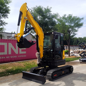 Mini-excavatrice 3,5 tonnes avec moteur, coupleur hydraulique rapide, haute efficacité, livraison gratuite - Product Image 1