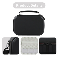 Custodia rigida personalizzabile in EVA per DJI Osmo Pocket 4, organizer portatile antiurto con tracolla e inserto in schiuma
