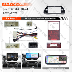 MSM Factory Supply - <span class=keywords><strong>Kit</strong></span> de montage sur tableau de bord pour <span class=keywords><strong>autoradio</strong></span> portable 12,3 pouces avec GPS, système d'exploitation Android, écran OLED pour TOYOTA RAV4 2020-2021 - Product Image 2