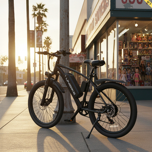Ebike Bike Mountain E 36v 26 in Electrically Lithium Battery City Q7(UK) Aluminum <b>Frame</b> and Lightweight for Smooth - Product Image 1