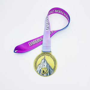 Médaille de finition en alliage de zinc plaqué or sur le thème thaïlandais, personnalisée en gros, pour souvenirs et récompenses sportifs, marque TLON - Product Image 3