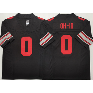 Camiseta de Fútbol Americano Cosida Limitada para Hombre, <span class=keywords><strong>Ohio</strong></span> 4 Jeremiah Smith 33 Jack Sawyer 0 OH-IO 2 Emeka Egbuka, Venta al Por Mayor - Product Image 2