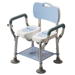Modern Hospital Elderly Aluminum <b>Folding</b> Shower Chair Seat Anti-slip Bathroom Furniture-Bath Stool & Shower <b>Bench</b> - Product Image 4