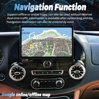 Autoradio Android 13 13.3 pouces 2Din pour Mercedes Benz Vito 116 W447 2016 récepteur stéréo GPS Navigation DSP lecteur vidéo Carplay