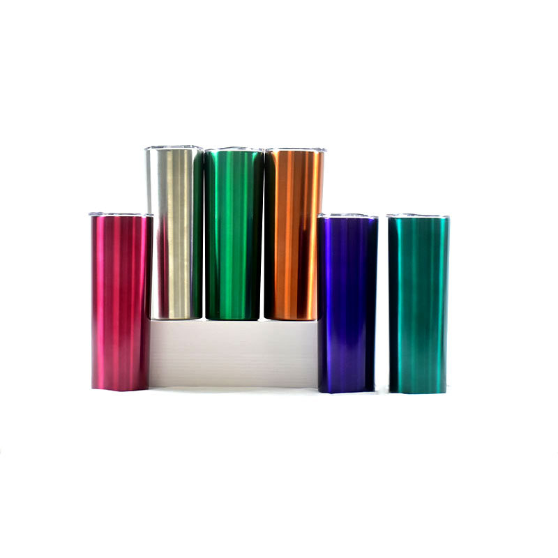 Luxuriante En Acier Inoxydable Pichet à Bière Gobelet Maigre Tasse Personnalisé Noir Gobelet Maigre Personnalisé 20oz