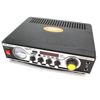 OEM ev ses güç amplifikatörü 2MIC DC12V AC110V/220V kablosuz BT FM