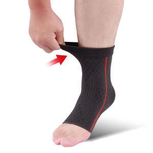Support de compression élastique réglable pour le sport, basketball, unisexe, <span class=keywords><strong>ouvert</strong></span> à l'arrière, pour le poignet, le pied, l'épaule, la cheville - Product Image 1