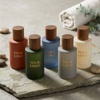 Parfum classique personnalisé avec logo, marque privée, parfum liquide à la bergamote, flacon mat durable, boutiques de cadeaux haut de gamme