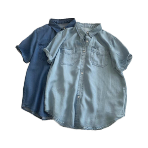 Camisas Casuales de Verano para <span class=keywords><strong>Hombre</strong></span> al por Mayor, <span class=keywords><strong>Manga</strong></span> <span class=keywords><strong>Corta</strong></span>, Ecológicas, 180g, Antiarrugas, Transpirables, con Estampado y Bordado en Tela Satinada - Product Image 4