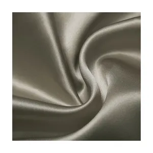 Tessuto in pura seta di lusso da 16mm 140cm 92% Spandex in 8% di gelso organico liscio per indumenti da notte e uso tessile per la casa
