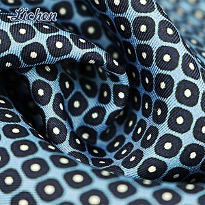 Ensembles cravate et écharpe <span class=keywords><strong>Ascot</strong></span> de luxe pour hommes d'affaires sérigraphiés en <span class=keywords><strong>soie</strong></span> Paisley pour hommes - Product Image 5