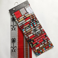 Approvisionnement d'usine Jacquard Sadu Tissu Nouveau Design Moyen-Orient Style Polyester Meubles Tente Fil Teint Tissé Textile De Maison