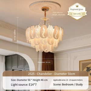 Lustre en cristal de luxe, lampe suspendue en verre LED, luminaire moderne pour hall d'hôtel, salon, décoration de meubles, <span class=keywords><strong>plafonnier</strong></span> - Product Image 6