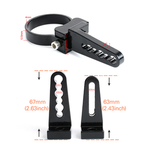 Aluminum Tube Bull/Roll <strong>Bar</strong> <strong>Mount</strong> <strong>Bracket</strong> Clamps Holder <strong>LED</strong> Auto Car Truck Off Road Work <strong>Light</strong> <strong>Lights</strong> 1&quot;, 1.25&quot;, 1.5&quot;, 1.75&quot;, 2&quot; - Product Image 4