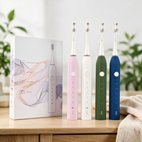 Brosse à dents électrique intelligente étanche IPX7 en gros, OEM ODM, kit de blanchiment des dents portable de voyage, brosse à dents électrique