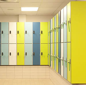 Serrure de <span class=keywords><strong>casier</strong></span> de gym Brikley imperméable, clé/<span class=keywords><strong>cadenas</strong></span>/<span class=keywords><strong>code</strong></span>/électronique/caméra/serrure à combinaison, montage au sol, structure durable, démontable, noir - Product Image 3