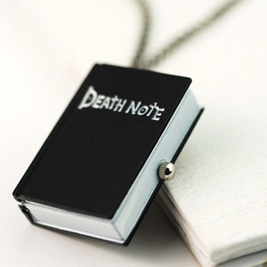 Reloj de Bolsillo de Cuarzo BOSHIYA con Colgante de Cadena de Collar Moderno de Anime Japonés, Diseño de <span class=keywords><strong>Death</strong></span> Note, para Hombre y Mujer - Product Image 4