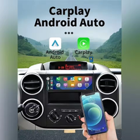 Autoradio 6,86 pouces Carplay Android Auto 1Din Lecteur stéréo de voiture Multimédia Vidéo avec BT FM USB Type-C Charge Player