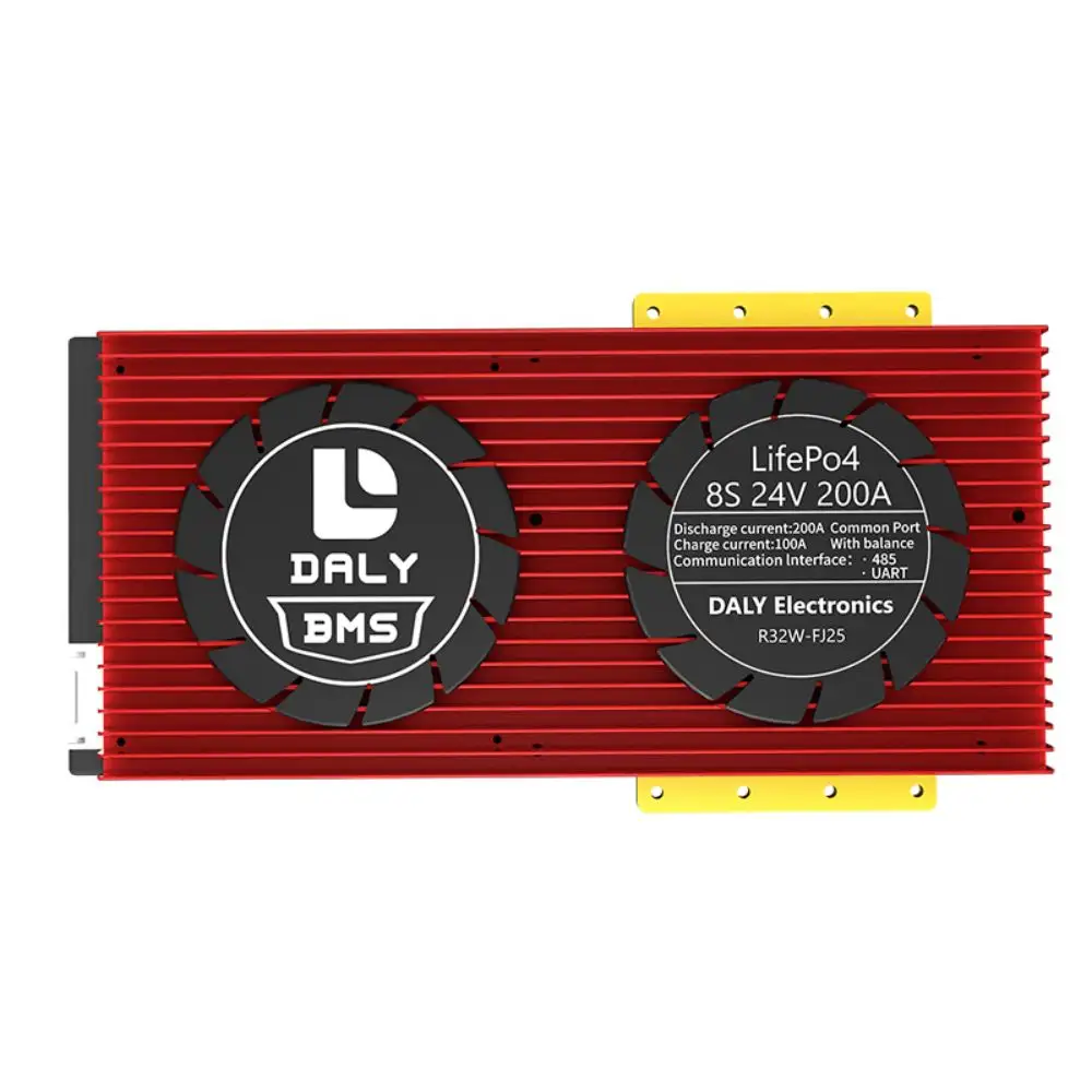 Lifepo4-placa Bms de batería de litio con Control inteligente, nuevo producto, 8S, 24V, 200A