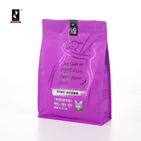 Sachet D'Emballage Personnalisé Anti-Humidité pour Snacks de Qualité Alimentaire avec Fermeture Éclair et Logo Imprimé