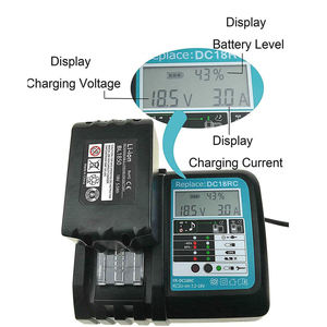 <span class=keywords><strong>Chargeur</strong></span> de Remplacement 18V 3.0A pour <span class=keywords><strong>Chargeur</strong></span> de Batterie <span class=keywords><strong>MaKita</strong></span> Batteries Lithium-Ion BL1850 BL1840 <span class=keywords><strong>BL1830</strong></span> <span class=keywords><strong>Chargeur</strong></span> de Batterie pour Outil de Perçage - Product Image 2