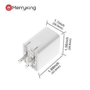 Merryking en vente PD QC3.0 US 20W téléphone portable Usb mur chargeurs rapides Type c <span class=keywords><strong>chargeur</strong></span> pour <span class=keywords><strong>iphone</strong></span> <span class=keywords><strong>samsung</strong></span> - Product Image 1