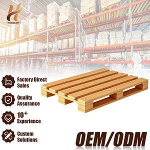 Soporte OEM ODM, Palés de Madera Duraderos de Grado Profesional, Personalizables, Reciclables, de Entrada Bidireccional, <span class=keywords><strong>para</strong></span> Almacén, Envío y Exportación - Product Image 1