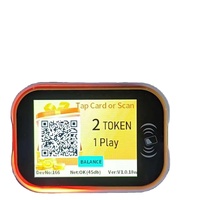 Système de paiement sans argent liquide Funova avec lecteur de cartes, machine d'arcade sans fil, prise en charge de l'anglais/du chinois pour centre de divertissement familial