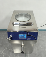 Pasteurisateur de yaourt 32-62L à prix d'usine avec refroidissement, machine de pasteurisation par lots pour la stérilisation en usine de mélange de gelato et de crème glacée