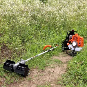 Boda máquina de herramientas de jardín cortador de cepillo gasolina cortadora de hierba, gasolina cortador de cepillo