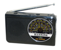 Radio portable de poche multibande AM FM SW à écran, en plastique de haute qualité, au meilleur prix, promotion offerte