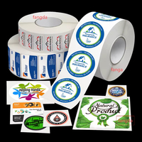 Étiquettes personnalisées en vinyle holographique imperméables pour emballages alimentaires, flacons en verre de 10 ml, 5 ml, 3 ml pour peptides, produits spéciaux