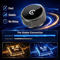 Adaptador Inalámbrico 2 en 1 para CarPlay y Android Auto, 5.4, WiFi de Doble Banda 2.4G/5G, Dongle para Auto Plug & Play, Actualización OTA
